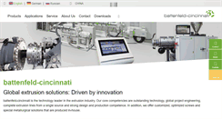 Desktop Screenshot of battenfeld-cincinnati.com